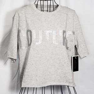 Juicy Couture Black Label Crop Tee NWT